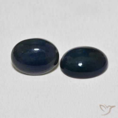 1.92 ct natürliche Mehrfarbig Opal-Edelsteine, Oval, Lichtundurchlässig