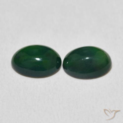 1.49 ct natürliche Mehrfarbig Opal-Edelsteine, Oval, Lichtundurchlässig