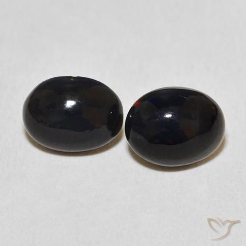2.04ctw Natürlicher Mehrfarbig Opal, Oval, Lichtundurchlässig, Photo A