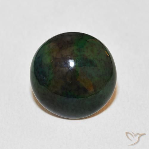 4.06ct Natürlicher Mehrfarbig Opal, Runden, Lichtundurchlässig, Photo A