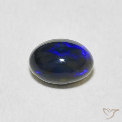 0.61ct Natürlicher Mehrfarbig Opal, Oval, Lichtundurchlässig, Photo A