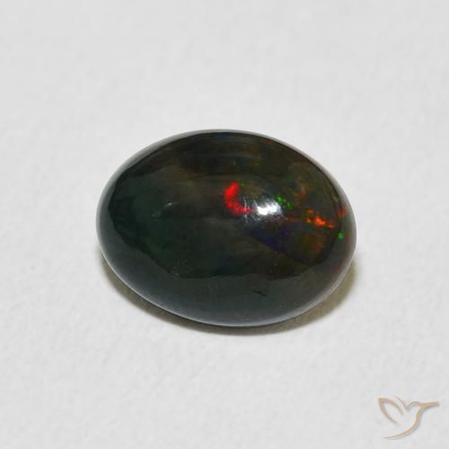 9,17 ctw natürlicher Mehrfarbig Opal, Oval, Lichtundurchlässig