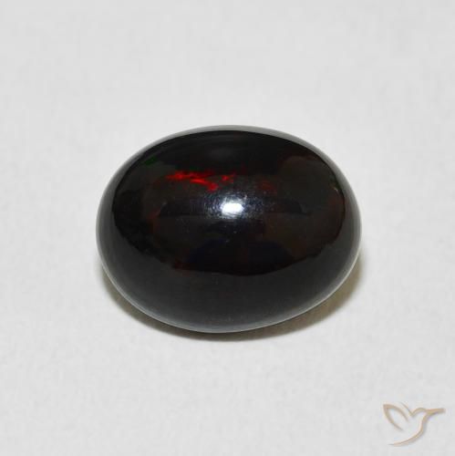 2.42ct Natürlicher Mehrfarbig Opal, Oval, Lichtundurchlässig