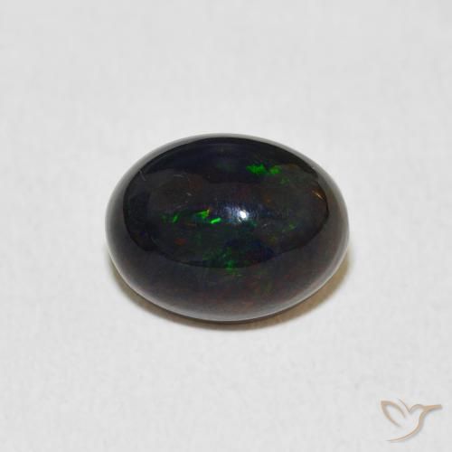 1.40ct Natürlicher Mehrfarbig Opal, Oval, Lichtundurchlässig