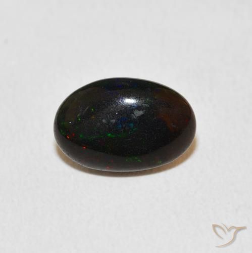 1.08ct Natürlicher Mehrfarbig Opal, Oval, Lichtundurchlässig