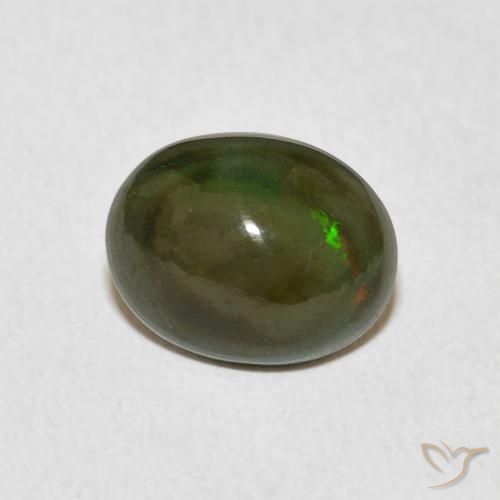 9,17 ctw natürlicher Mehrfarbig Opal, Oval, Lichtundurchlässig