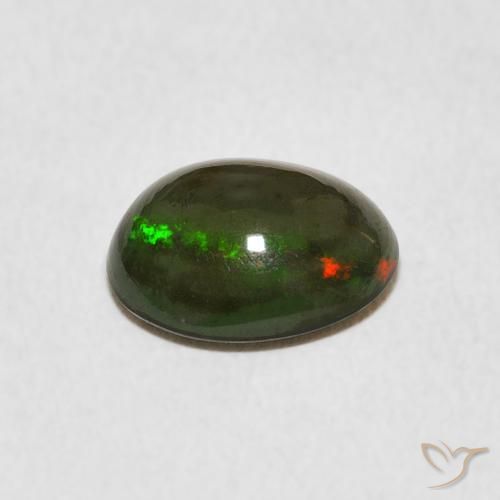 9,17 ctw natürlicher Mehrfarbig Opal, Oval, Lichtundurchlässig