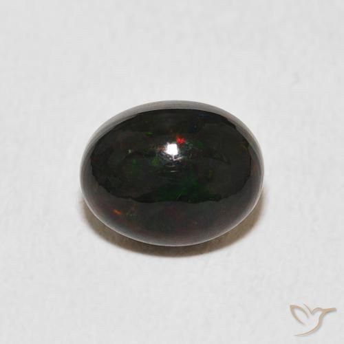 1.50ct Natürlicher Mehrfarbig Opal, Oval, Lichtundurchlässig