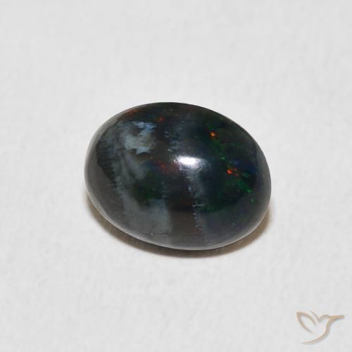 9,17 ctw natürlicher Mehrfarbig Opal, Oval, Lichtundurchlässig