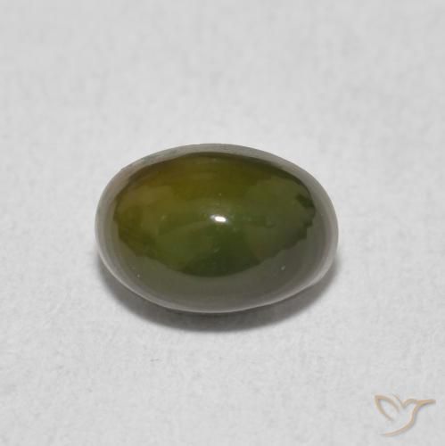 0.59ct Natürlicher Mehrfarbig Opal, Oval, Lichtundurchlässig