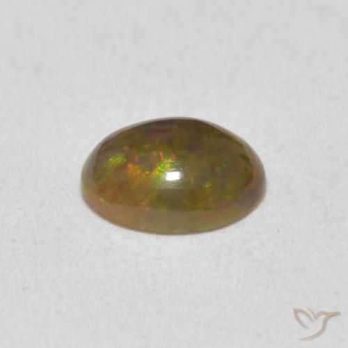 9,17 ctw natürlicher Mehrfarbig Opal, Oval, Lichtundurchlässig