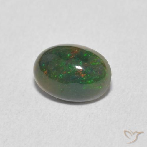 9,17 ctw natürlicher Mehrfarbig Opal, Oval, Lichtundurchlässig