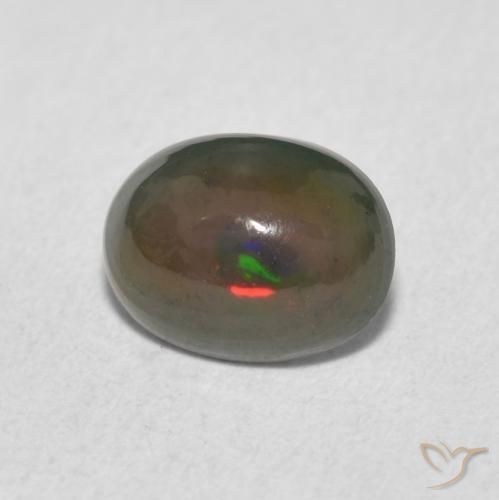 9,17 ctw natürlicher Mehrfarbig Opal, Oval, Lichtundurchlässig