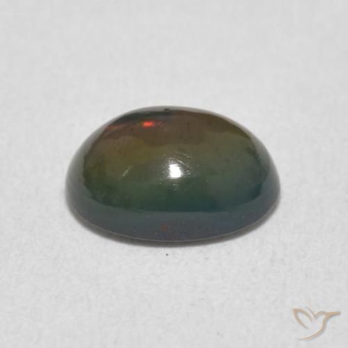 9,17 ctw natürlicher Mehrfarbig Opal, Oval, Lichtundurchlässig