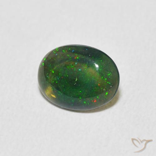 9,17 ctw natürlicher Mehrfarbig Opal, Oval, Lichtundurchlässig