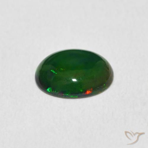 9,17 ctw natürlicher Mehrfarbig Opal, Oval, Lichtundurchlässig