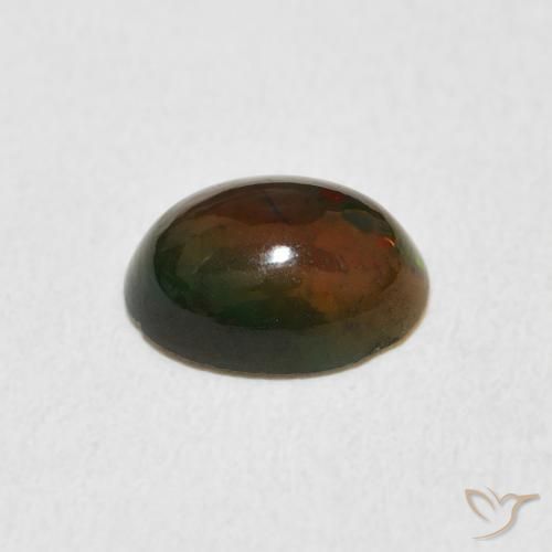9,17 ctw natürlicher Mehrfarbig Opal, Oval, Lichtundurchlässig