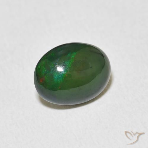 9,17 ctw natürlicher Mehrfarbig Opal, Oval, Lichtundurchlässig