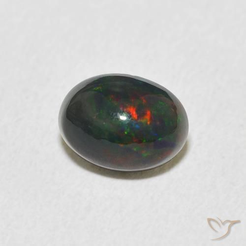 9,17 ctw natürlicher Mehrfarbig Opal, Oval, Lichtundurchlässig