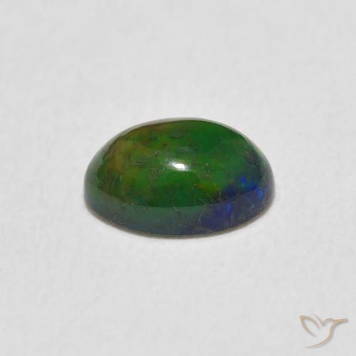 9,17 ctw natürlicher Mehrfarbig Opal, Oval, Lichtundurchlässig