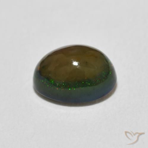 9,17 ctw natürlicher Mehrfarbig Opal, Oval, Lichtundurchlässig