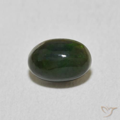0.31ct Natürlicher Mehrfarbig Opal, Oval, Lichtundurchlässig