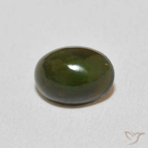 0.50ct Natürlicher Mehrfarbig Opal, Oval, Lichtundurchlässig