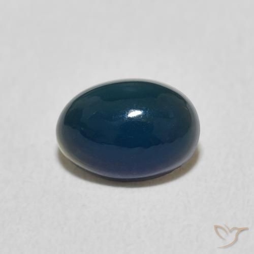 0.49ct Natürlicher Mehrfarbig Opal, Oval, Lichtundurchlässig