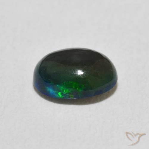 9,17 ctw natürlicher Mehrfarbig Opal, Oval, Lichtundurchlässig