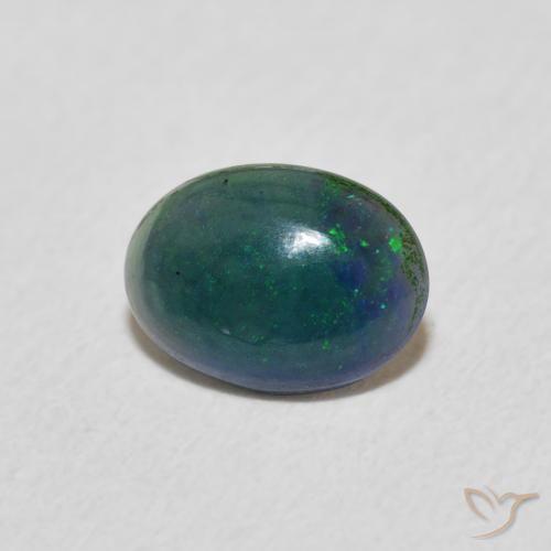 9,17 ctw natürlicher Mehrfarbig Opal, Oval, Lichtundurchlässig