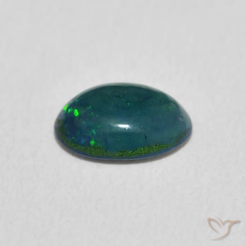 9,17 ctw natürlicher Mehrfarbig Opal, Oval, Lichtundurchlässig