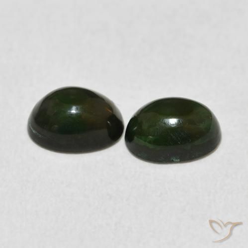 1.13 ct natürliche Mehrfarbig Opal-Edelsteine, Oval, Lichtundurchlässig
