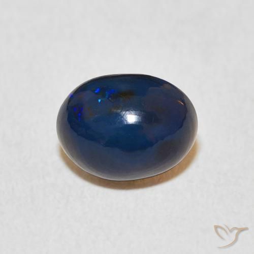 1.43ct Natürlicher Mehrfarbig Opal, Oval, Lichtundurchlässig