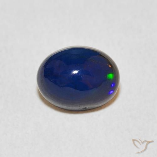 1.05ct Natürlicher Mehrfarbig Opal, Oval, Lichtundurchlässig