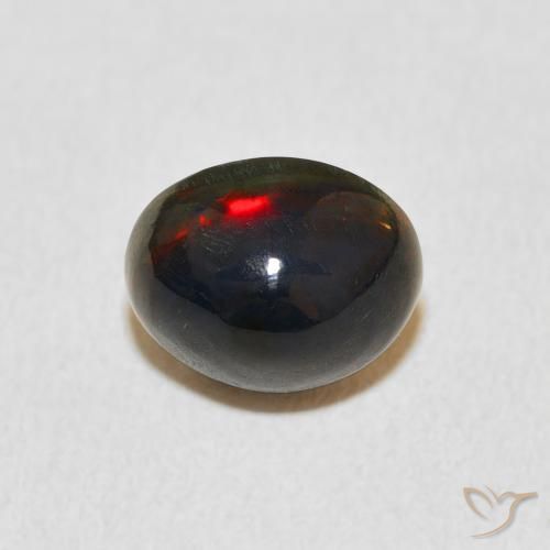 1.49ct Natürlicher Mehrfarbig Opal, Oval, Lichtundurchlässig, Photo A