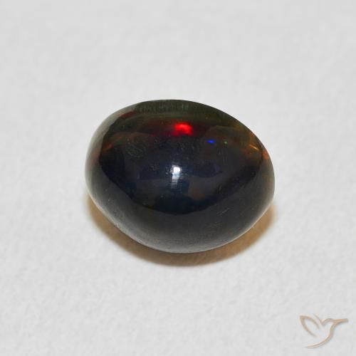 9,17 ctw natürlicher Mehrfarbig Opal, Oval, Lichtundurchlässig