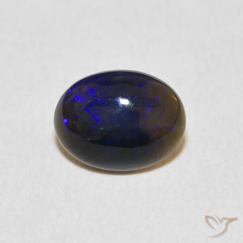 1.01ct Natürlicher Mehrfarbig Opal, Oval, Lichtundurchlässig, Photo A