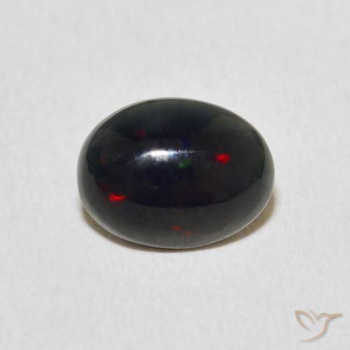 0.76ct Natürlicher Mehrfarbig Opal, Oval, Lichtundurchlässig