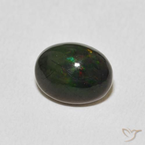 9,17 ctw natürlicher Mehrfarbig Opal, Oval, Lichtundurchlässig