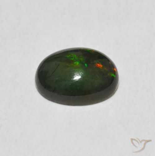 9,17 ctw natürlicher Mehrfarbig Opal, Oval, Lichtundurchlässig