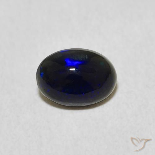 0.41ct Natürlicher Mehrfarbig Opal, Oval, Lichtundurchlässig