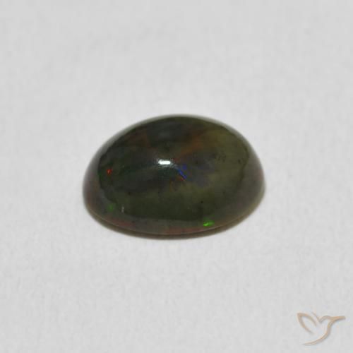 9,17 ctw natürlicher Mehrfarbig Opal, Oval, Lichtundurchlässig
