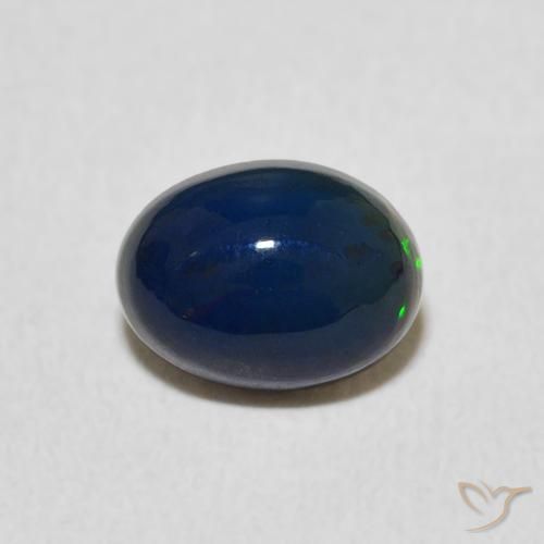 0.89ct Natürlicher Mehrfarbig Opal, Oval, Lichtundurchlässig