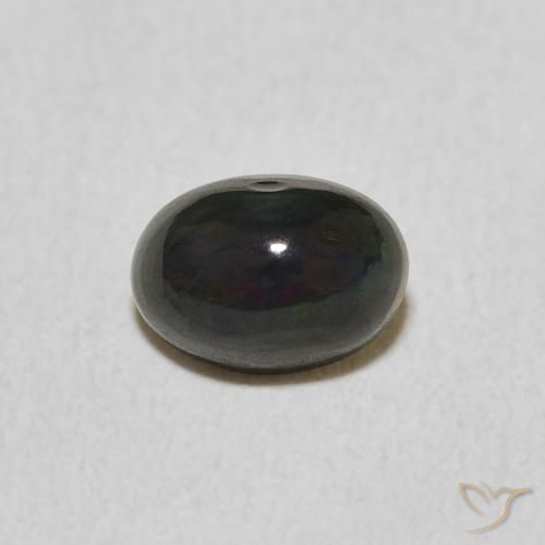 0.61ct Natürlicher Mehrfarbig Opal, Oval, Lichtundurchlässig, Photo A