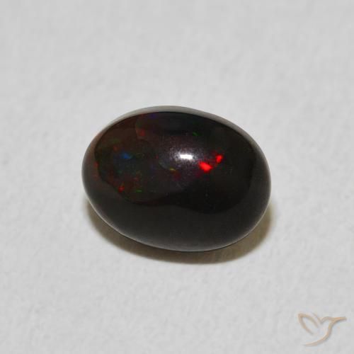 9,17 ctw natürlicher Mehrfarbig Opal, Oval, Lichtundurchlässig
