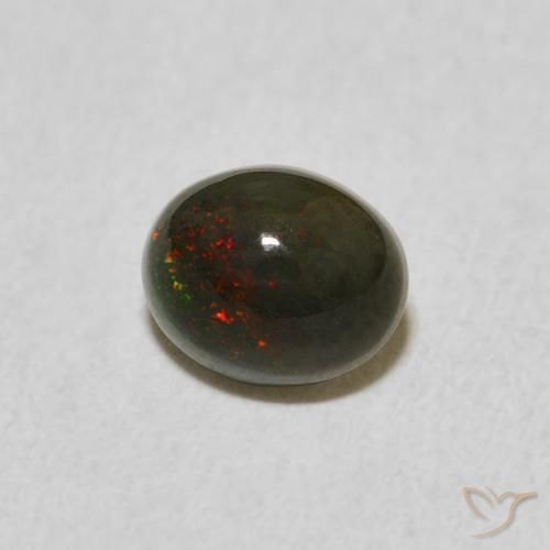 9,17 ctw natürlicher Mehrfarbig Opal, Oval, Lichtundurchlässig