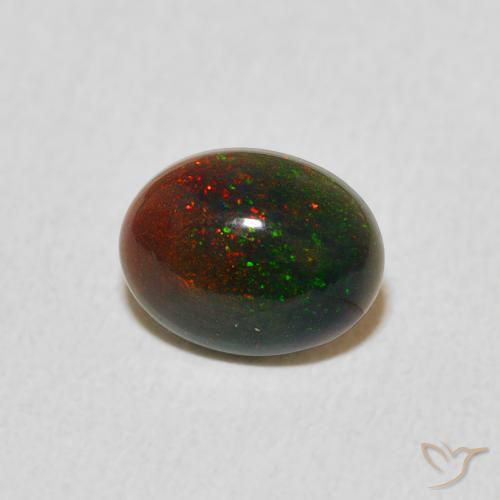 9,17 ctw natürlicher Mehrfarbig Opal, Oval, Lichtundurchlässig