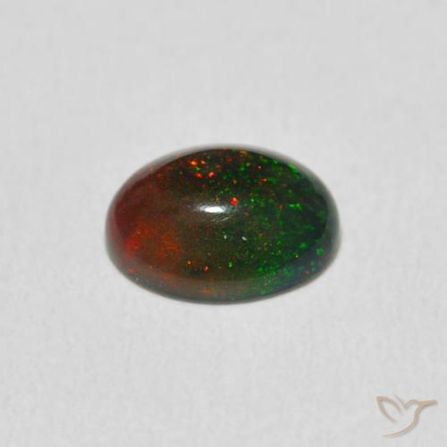 9,17 ctw natürlicher Mehrfarbig Opal, Oval, Lichtundurchlässig