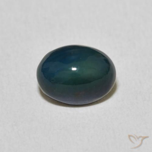 1.27ct Natürlicher Mehrfarbig Opal, Oval, Lichtundurchlässig