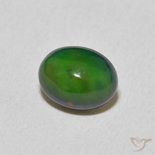 9,17 ctw natürlicher Mehrfarbig Opal, Oval, Lichtundurchlässig